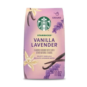 [�����]�X�^�[�o�b�N�X �o�j�����x���_�[ �t���[�o�[�R�[�q�[ �� ��312g Starbucks Vanilla Lavender, Hot or Iced Coffee, Flavored Ground Coffee, 11 oz �y�����񂹏��i�z