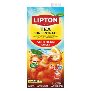 ���v�g�� �T�U���X�C�[�g�u���b�N�e�B�[�Z�k�t �A�C�X�e�B�[�~�b�N�X 946ml Lipton Southern Sweet Black Tea Liquid Concentrate, Iced Tea Mix 32 fl oz �y�����񂹏��i�z