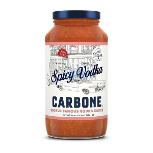 �J���{�[���t�@�C���t�[�Y �X�p�C�V�[�E�H�b�J�\�[�X 680g Carbone Fine Foods Spicy Vodka Sauce, 24 oz �y�����񂹏��i�z