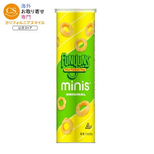 �t�@�j�I���Y �~�j �I�j�I���t���[�o�[�����O �I���W�i�� 82g Funyuns Minis Onion Flavored Rings Original, 2.875 oz Canister �y�����񂹏��i�z