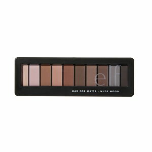 �G���t �}�b�h �t�H�[ �}�b�g �A�C�V���h�E �p���b�g �k�[�h���[�h e.l.f. Mad for Matte Eyeshadow Palette - Nude Mood �y�����񂹏��i�z