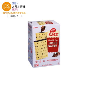�J�b�c �O���e���t���[ �`���R�`�b�v �g�[�X�^�[�y�X�g���[ 227g Katz Gluten Free Chocolate Chip Toaster Pastries, Breakfast Foods �y�����񂹏��i�z