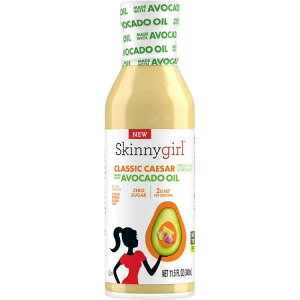 �X�L�j�[�K�[�� �A�{�J�h�I�C�� �N���V�b�N �V�[�U�[ �h���b�V���O 340mL Skinnygirl Avocado Oil Classic Caesar Dressing, Gluten Free, Avocado Oil Based, 11.5 fl oz �y�����񂹏��i�z