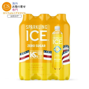 �X�p�[�N�����O�A�C�X �N���V�b�N�����l�[�h 502ml 6�{�p�b�N Sparkling Ice Classic Lemonade, 6 pack 17oz �y�����񂹏��i�z
