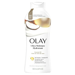 【アメリカウォルマート品】オレイ ウルトラモイスチャー ボディウォッシュ ココナッツオイル配合 650mL Olay Ultra Moisture Body Wash with Coconut Oil, 22 fl oz 【お取り寄せ商品】