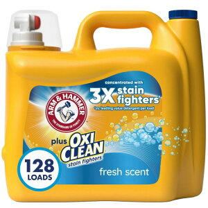 yAJEH}[gizA[n}[ vX ILVN[ XeCt@C^[Y t̐ tbVȍ 128 Arm & Hammer Plus OxiClean Stain Fighters Liquid Laundry Detergent, Fresh S