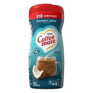 �R�[�q�[���C�g �R�R�i�b�c�N���[�� �p�E�_�[ �R�[�q�[�N���[�}�[ ��425g Coffee mate Coconut Creme Flavored Powdered Coffee Creamer, Non Dairy Creamer 15 oz �y�����񂹏��i�z