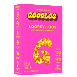 �O�b�h���Y ���[�v�f�B���[�Y �J���@�^�b�s �p�X�^ 227g Goodles Dry Pasta Loopdy-Loos Nutrient-Packed Cavatappi Pasta8 oz �y�����񂹏��i�z