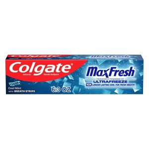 yAJEH}[gizRQ[g }bNXtbV Egt[Y N[~g  178g Colgate MaxFresh Cool Mint Toothpaste, 6.3 oz y񂹏iz
