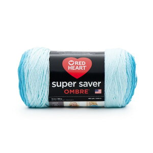 ���b�h�n�[�g �X�[�p�[�Z�[�o�[ �I���u�� �A�N�������[�� #4 �~�f�B�A�� �X�L���[�o 10oz 482���[�h Red Heart Super Saver Ombre 4 Medium Acrylic Yarn, Scuba 10oz/283g, 482 Yards �y�����񂹏��i�z
