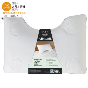 �I�[���X�E�F�� �⊴�s���[ �f���A���t�B���d�l �X�^���_�[�h �N�C�[���Ή� Allswell Nightside Cooling Pillow with Dual Function Fill, Standard/Queen �y�����񂹏��i�z