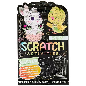 �y�E�H���}�[�g�u�����h�z�E�F�C�g�D�Z���u���[�g �X�N���b�`�A�N�e�B�r�e�B Scratch Activities Party Favor, Easter by Way To Celebrate �y�����񂹏��i�z