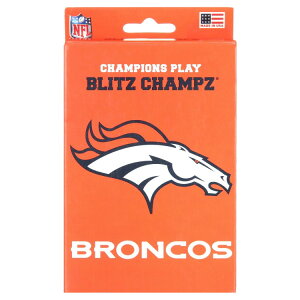 �u���b�c�`�����v�Y �f���o�[�E�u�����R�X �J�[�h�Q�[�� Blitz Champz Denver Broncos Card Game, Family Game for Adults & Kids, Easy-To-Le �y�����񂹏��i�z