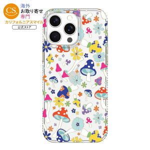�I�� �f�U�C���P�[�X �}�b�V�����[���� iPhone16ProMax�Ή� �}���`�J���[ onn Phone Case for iPhone 16 Pro Max - Multicolor Mushroom �y�����񂹏��i�z