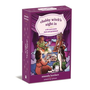 �`���r�[�E�B�b�`�Y �i�C�g�C�� 44���I���N���J�[�h�f�b�L���K�C�h�u�b�N Chubby Witch's Night In: A 44-Card Oracle Deck and Guidebook �y�����񂹏��i�z