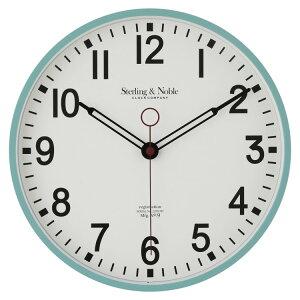 �y�E�H���}�[�g�u�����h�z���C���X�e�C�Y ��29cm �~���g�O���[�� ���g�� �X�N�[���n�E�X �Ǌ|���N���b�N Mainstays Indoor 11.5inch Round Mint Green Arabic Retro Schoolhouse Analog Wall Clock �y�����񂹏��i�z