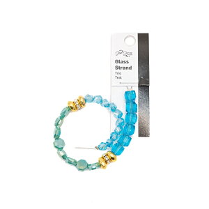 �W�F�V�[�W�F�[���Y �K���X�X�g�����h�r�[�Y�g���I �e�B�[�� 1�� Jesse James Glass Strand Beads Trio ? Teal, 1 Piece, Multi-Purpose for Teens and Adults �y�����񂹏��i�z