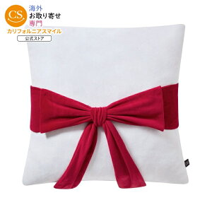 �}�C�e�L�T�X�n�E�X �N�b�V���� ��50×50cm �x���x�b�g ���{���f�U�C�� �z���C�g ���b�h My Texas House 20inch x 20inch White/Red Velvet Bow Decorative Pillow �y�����񂹏��i�z