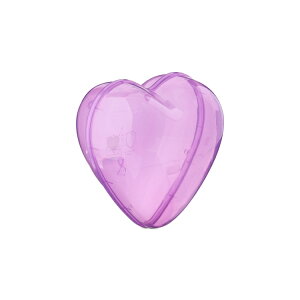 �y�E�H���}�[�g�u�����h�z�E�F�C�g�D�Z���u���[�g �R���e�i �n�[�g�^ �p�[�v�� Plastic Heart-Shaped Container, Purple, Valentine's Day by Way To Celebrate �y�����񂹏��i�z
