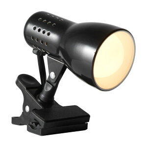 �y�E�H���}�[�g�u�����h�z���C���X�e�C�Y �~�j�N���b�v���C�g �u���b�N ��13cm LED�d���t Mainstays 5inch Metallic Black Adjustable Mini Clip Lamp, with LED Bulb Included �y�����񂹏��i�z