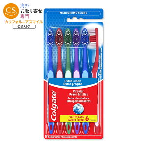 �y���u���V�zColgate�G�N�X�g���N���[�� ���u���V �~�f�B�A�� 6�{���� �R���Q�[�g�y�����񂹏��i�z�y���킹�Ĕ��������z