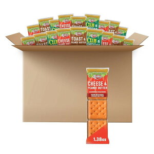 yő1000~OFFN[|zL[u[ ThCb` NbJ[ oGeBpbN (45 pbN) Keebler Sandwich Crackers, Single Serve Snack Crackers, Lunch Snacks, Variety Pack (45 Packs)y񂹏izy