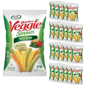 yő1000~OFFN[|zZVu|[VY xWXg[ V[\g 24pbN Sensible Portions Veggie Straws, Sea Salt Flavor, Gluten-Free Chips, Individual Snacks, 1 Ounce Bag, 24-Packy񂹏izy