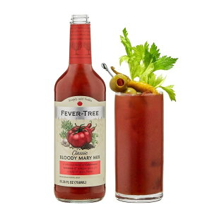 �t�B�[�o�[�c���[ �u���b�f�B���A���[ �~�b�N�X �m���A���R�[�� - 750 ML �K���X �{�g�� Fever-Tree Bloody Mary Mix - Premium Quality Mixer Non Alcoholic - 750 ML Glass Bottle�y�����񂹏��i�z�y���킹�Ĕ�����