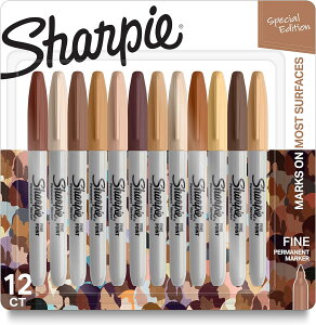 ySiΏہE펞2300~E3800~E41000~OFFN[|zV[s[ p[}lg}[J[ |[g[gJ[ ׎ A\[g 12 { SHARPIE Permanent Markers Portrait Colors Fine Point Assorted 12 Count y