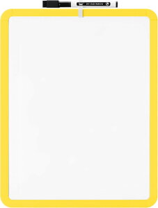 ySiΏہE펞2300~E3800~E41000~OFFN[|zMr.y ^zCg{[h hCC[X}[J[t CG[ Mr. Pen- Dry Erase Board with a Black Dry Erase Marker, yellow Framey