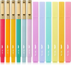 ySiΏہE펞2300~E3800~E41000~OFFN[|z~X^[y nCC^[&y 12{ T}[fBCg Mr. Pen- Aesthetic Highlighters and Pens No Bleed, 12 Pack, Summer Delighty񂹏