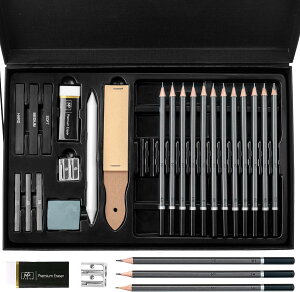 ySiΏہE펞2300~E3800~E41000~OFFN[|zMr.y `pXPb`MZbg 25{Zbg Ot@CgXeBbNt Mr. Pen- Sketching Pencils Set, 25 pcs, Sketch Pencils for Drawingy