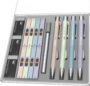 ySiΏہE펞2300~E3800~E41000~OFFN[|zMr.y pXeV[vyVZbg 0.5mm0.7mm Mr. Pen- Pastel Mechanical Pencil Set, 4 Pack, 2 Sizes, 0.5 & 0.7mmy񂹏izy킹
