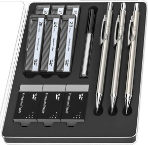 ySiΏہE펞2300~E3800~E41000~OFFN[|z~X^[y V[vyVZbg 3Zbg Mr. Pen- Metal Mechanical Pencil Set, 0.7mmy񂹏izy킹Ĕ
