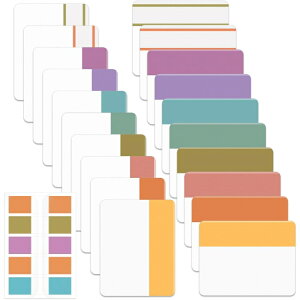 【全品対象・常時2個300円・3個800円・4個1000円OFFクーポン】Mr.ペン インデックスシール 500枚 21セット ヴィンテージ Mr. Pen- Sticky Index Tabs, 500 Pcs, 21 Sets Vintage【お取り寄せ商品】【合わせて買い