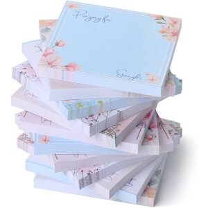 【全品対象・常時2個300円・3個800円・4個1000円OFFクーポン】Mr.ペン 付箋12個セット フローラル Mr. Pen- Sticky Notes, 3x3, 12 Pads, Floral【お取り寄せ商品】【合わせて買いたい】