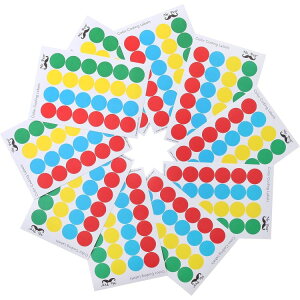 【全品対象・常時2個300円・3個800円・4個1000円OFFクーポン】Mr.ペン カラーコーディングラベル ステッカー 42シート 1008枚 アソートカラーMr. Pen- Color Coding Labels, 1008pcs, Assorted Colors【お取り寄せ