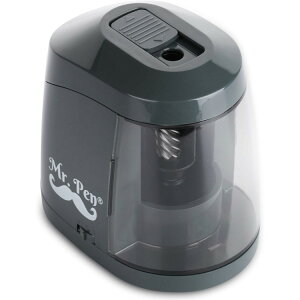 【全品対象・常時2個300円・3個800円・4個1000円OFFクーポン】Mr.ペン 電動鉛筆削り Electric Pencil Sharpener【お取り寄せ商品】【合わせて買いたい】