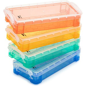 ySiΏہE펞2300~E3800~E41000~OFFN[|zMr.y vX`bNyP[X 4Zbg Mr. Pen- Pencil Box, 4 Pack, Assorted Colory񂹏izy킹Ĕz
