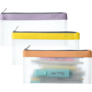 ySiΏہE펞2300~E3800~E41000~OFFN[|zMr.y NAyV|[` 3Zbg TZbg Mr. Pen- Clear Pencil Pouch, 3 Pack sunsety񂹏izy킹Ĕz