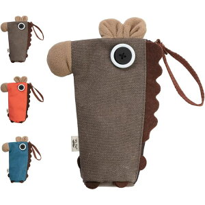 ySiΏہE펞2300~E3800~E41000~OFFN[|zMr.y X^hyP[X uEo Mr. Pen- Standing Pencil Case, Animal Pencil Pouch, Brown Donkeyy񂹏izy킹Ĕ