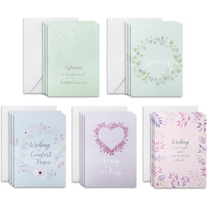 ySiΏہE펞2300~E3800~E41000~OFFN[|zMr.y tO[eBOJ[h VpV[J[h A\[g 15 Mr. Pen Sympathy Cards Assortment, 15 Count, 7 x 10 Inchesy񂹏