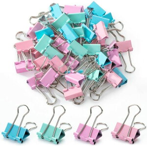 ySiΏہE펞2300~E3800~E41000~OFFN[|zMr.y ^oC_[Nbv 50 pXe Mr. Pen- Binder Clips, Small Binder Clips, 50Pack, 0.75 in, Pastely񂹏izy킹Ĕ