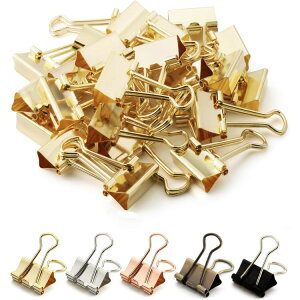 ySiΏہE펞2300~E3800~E41000~OFFN[|zMr.y ^oC_[Nbv 50 S[h Mr. Pen- Binder Clips, Small Binder Clips, 50Pack, 0.75 in, Goldy񂹏izy킹Ĕ