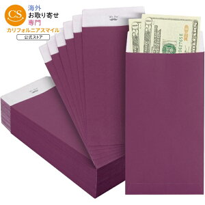 �~�X�^�[�y�� ���� 100������ ���F �p�[�v�� Mr. Pen- Money Envelopes for Cash, 100 Pack, 6.5 x 3.5 purple�y�����񂹏��i�z�y���킹�Ĕ��������z