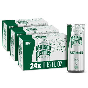 ySiΏہE펞2300~E3800~E41000~OFFN[|z]yG AeBbg Xp[NO EH[^[ 330ml 8×3pbN Maison Perrier Ultimate Sparkling Water, 11.15 Fl Oz Cans, 8 Count, 3 Pack