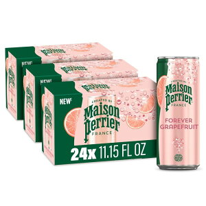 ]yG AeBbg Xp[NO EH[^[ O[vt[ct[o[ 330ml 8×3pbN Maison Perrier Ultimate Sparkling Water Grapefruit Flavored 11.15 Fl Oz Cans, 8 Count, 3 Packy񂹏