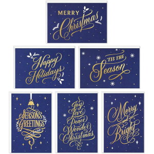 ySiΏہE펞2300~E3800~E41000~OFFN[|zz[}[N {bNXNX}X J[h A\[gg u[S[h 72 Hallmark Boxed Christmas Cards Assortmenty