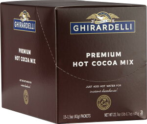 ySiΏہE펞2300~E3800~E41000~OFFN[|zMf v~A zbgRRA b``R[g 43g 15 pbN Ghirardelli Chocolate Company Hot Chocolate Pouch, Double Chocolate y