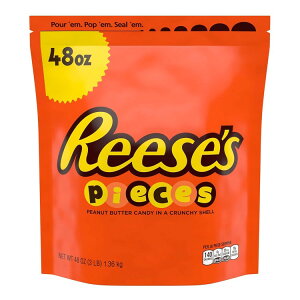 ySiΏہE펞2300~E3800~E41000~OFFN[|z[V[Y [ZX s[X s[ibco^[LfB`R REESE'S PIECES Peanut Butter Candy, Holiday, 48 oz Bulk Bag y񂹏iz